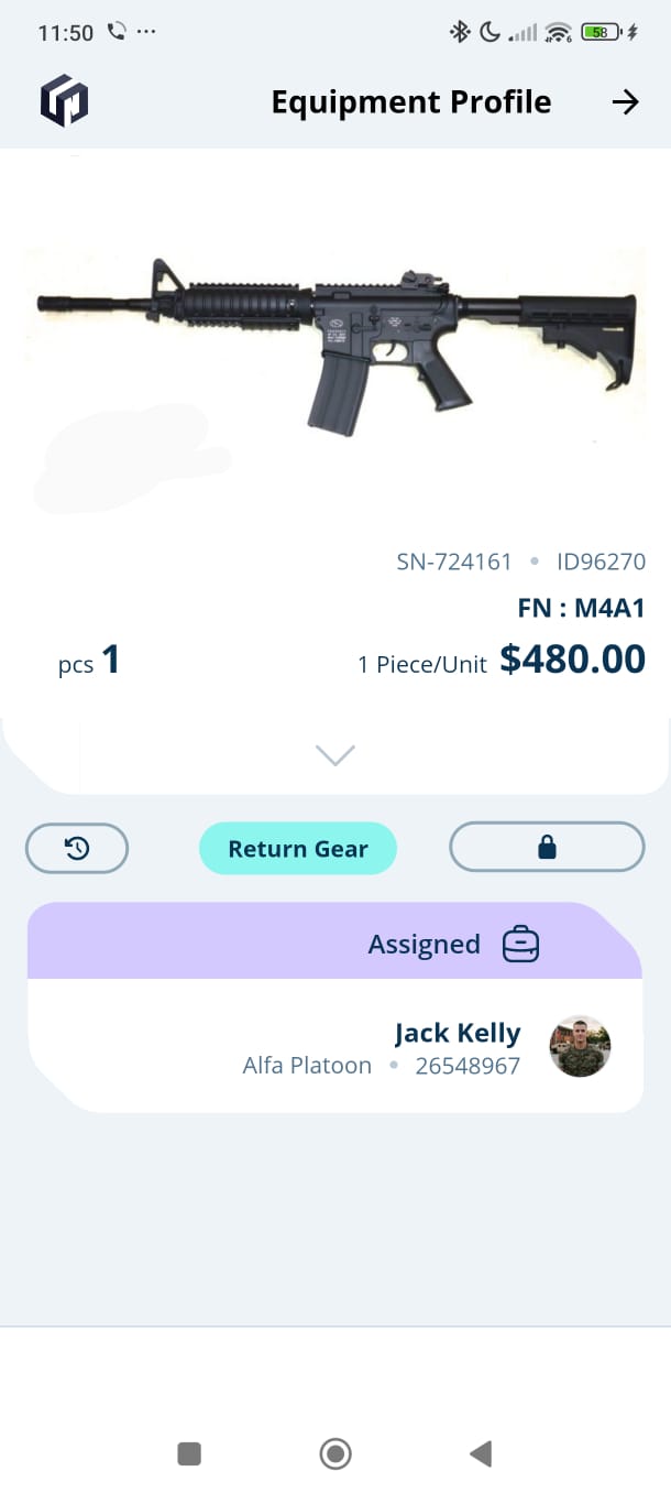 Equipment Profile