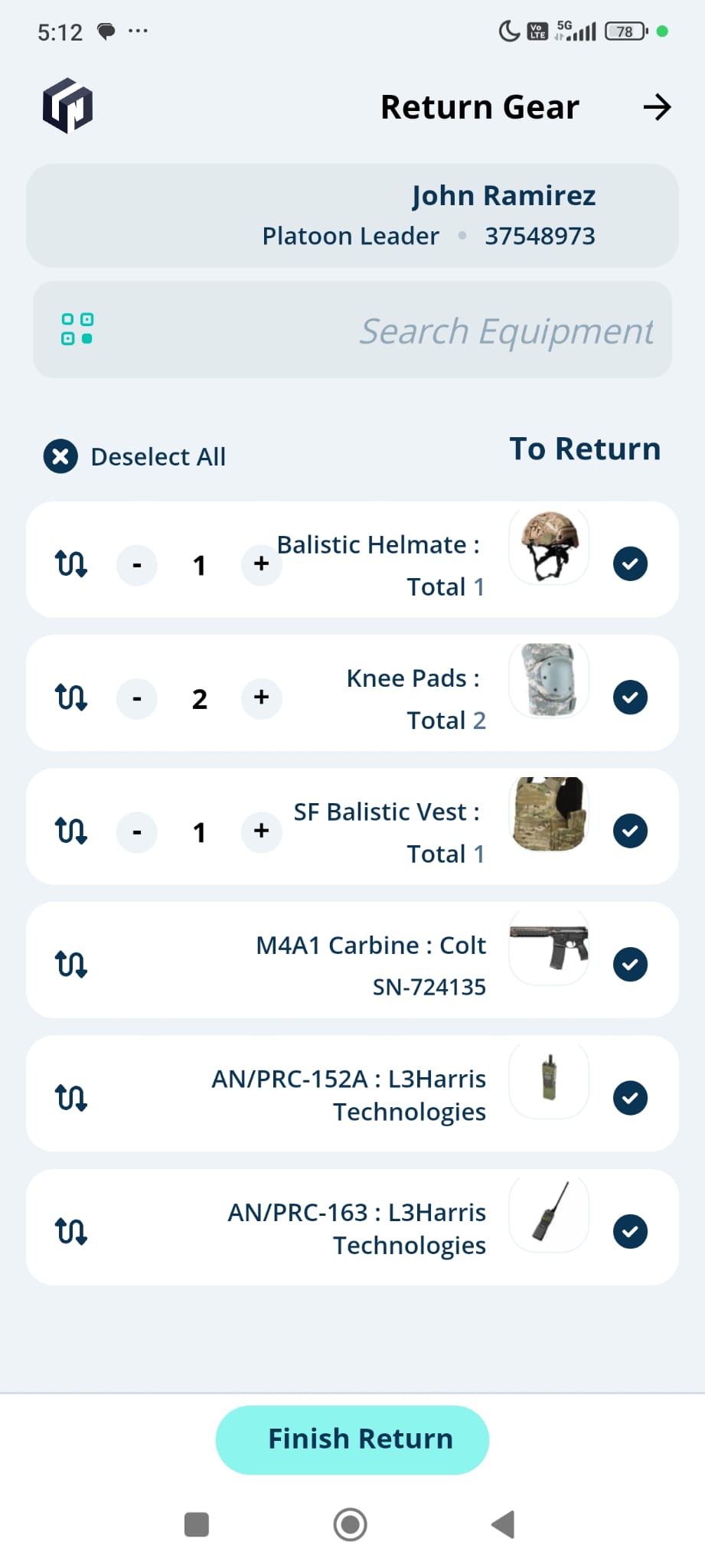 Return Gear